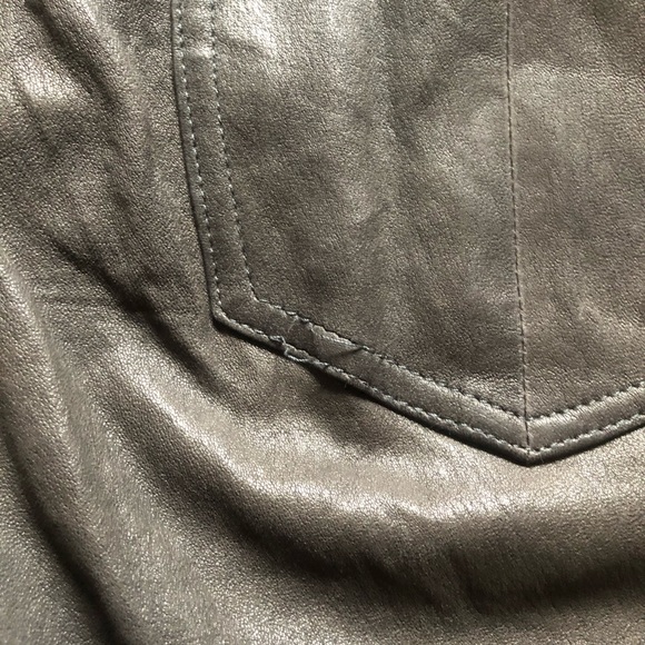 Rag & Bone Leather Skinny Pants - Picture 7 of 8